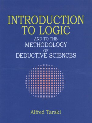 cover image of Introduction to Logic
